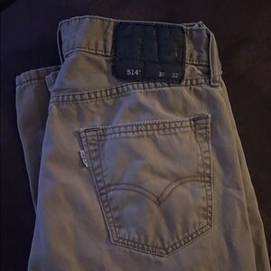 Levi's Men's Slim Straight Jeans in Brown